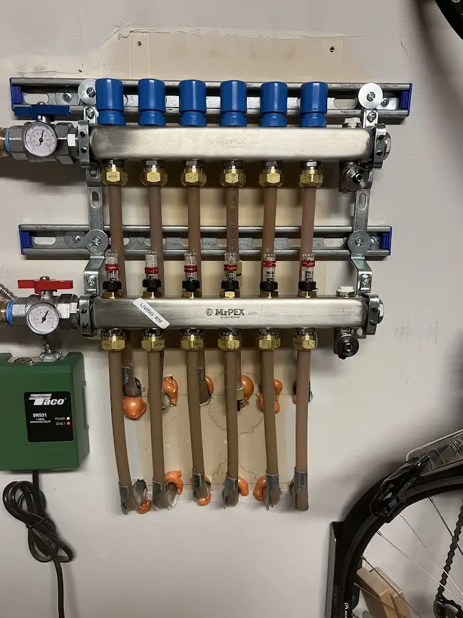 Plumber performing Leak Detection at a residential property in Huntington Beach